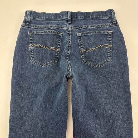 Riders by lee Classic Fit Straight Leg Women's size 10P Dark Blue Denim jeans - Picture 5 of 5